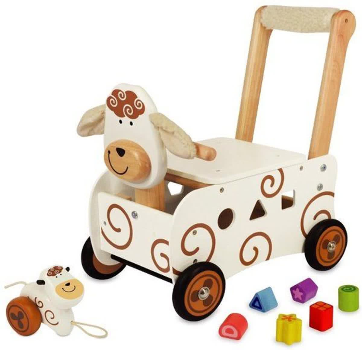 Im Toy Loop/duwwagen Schaap Met Kussentje